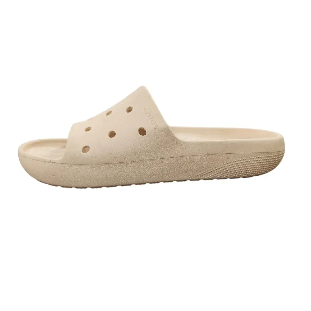 Crocs Men's Cream Slides Sandals Size 13